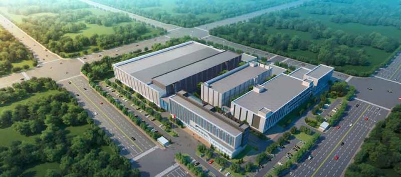 燕东微厂区鸟瞰图